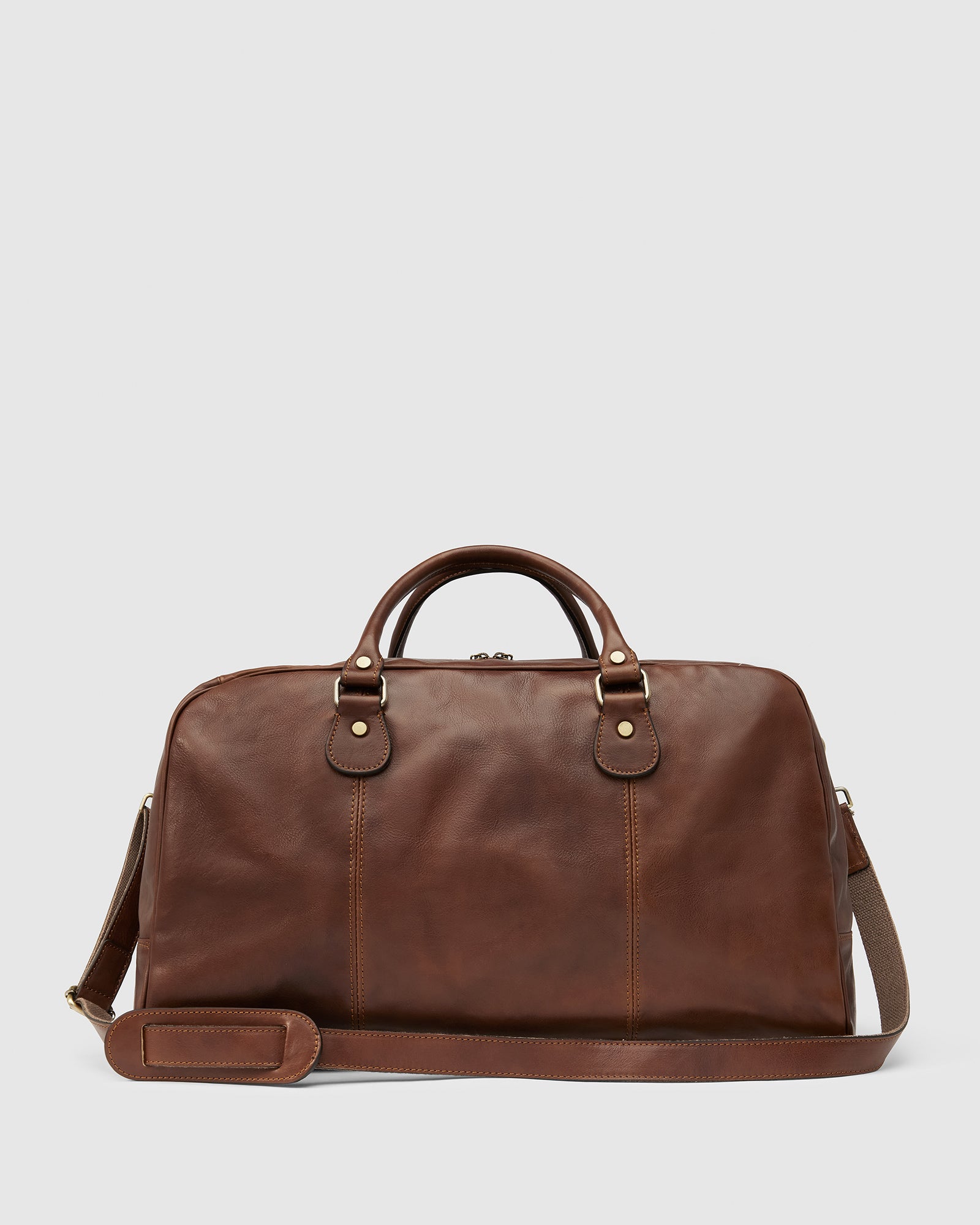 Leather Duffle Travel Bags Online Magellan Matt Brown Leather