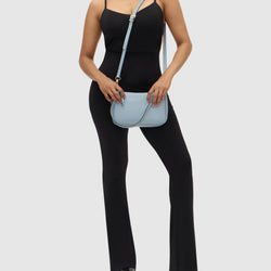Candice Sky Blue Crossbody Bag