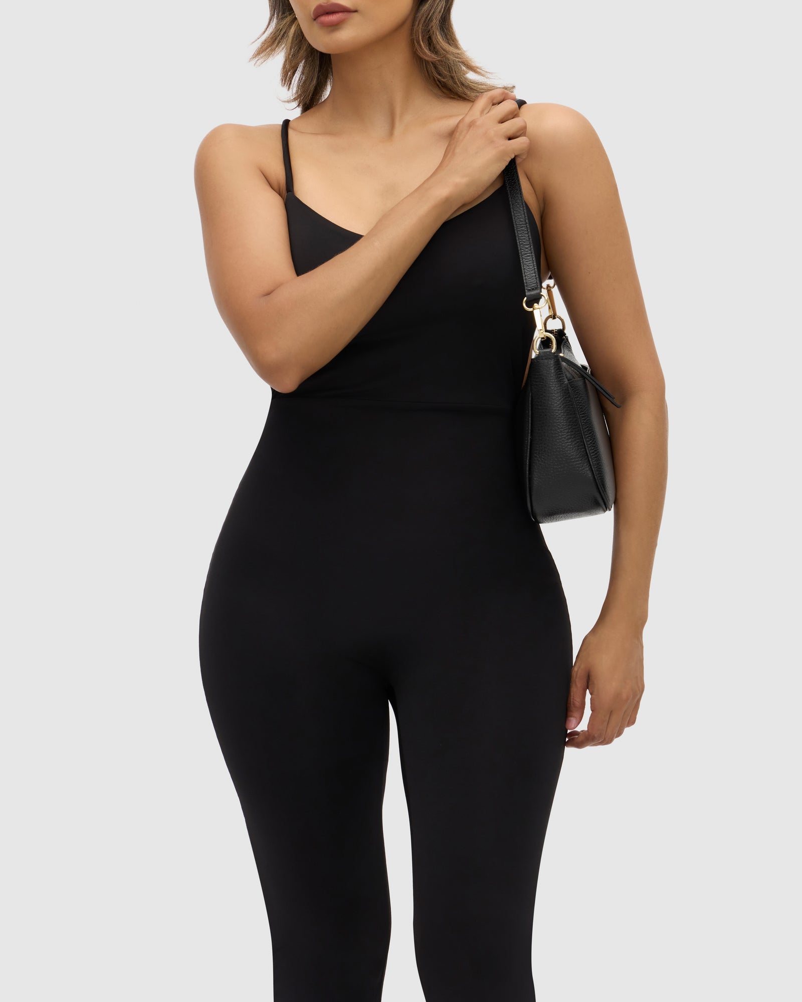 Candice Black Crossbody Bag