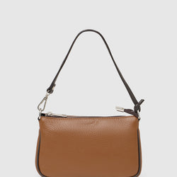 Laila Tan Leather Handbag