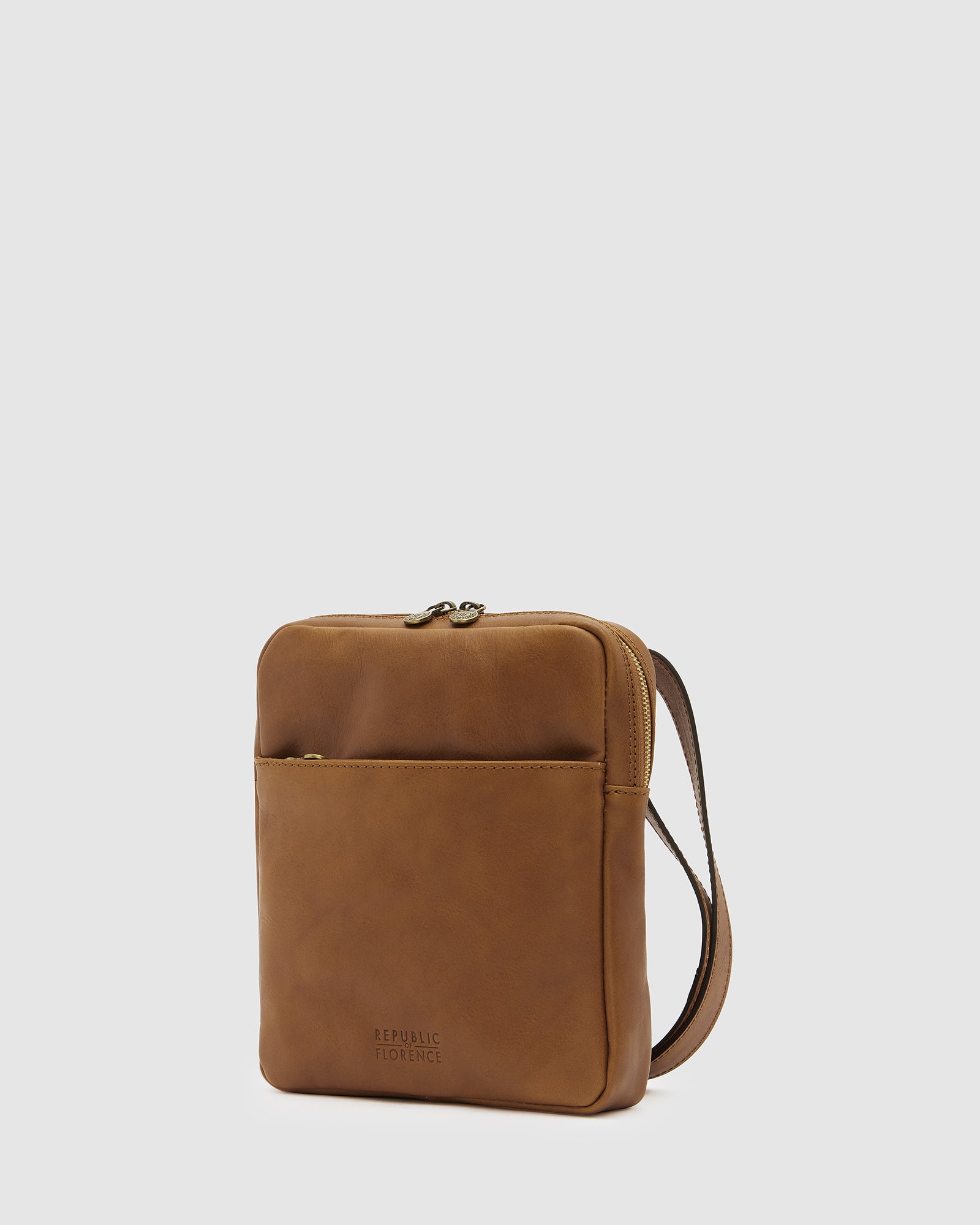 Gaius Matt Tan - Leather orders Satchel