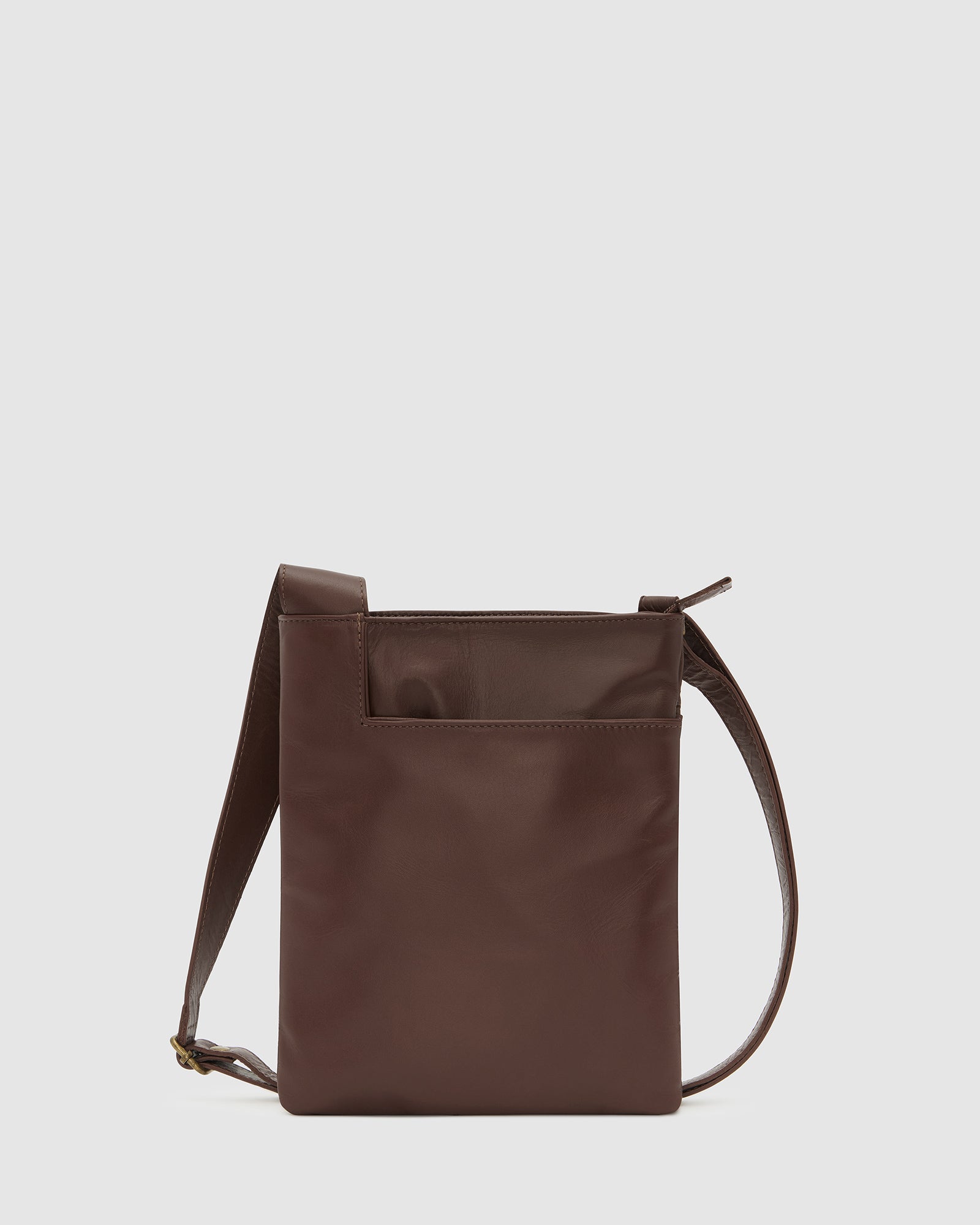 Merredin Brown - Leather Crossbody