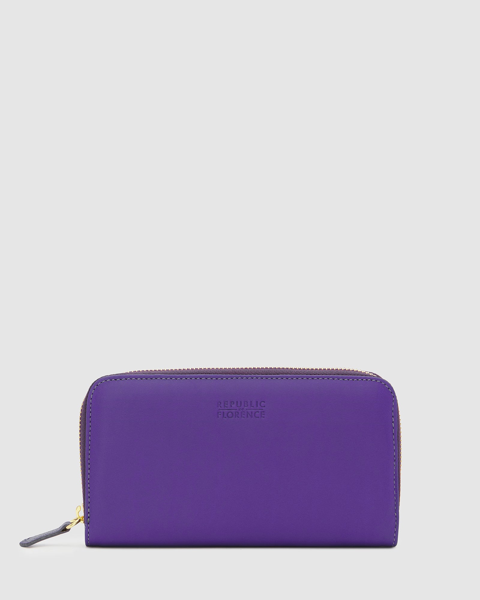 Mimi Purple - Leather Wallet