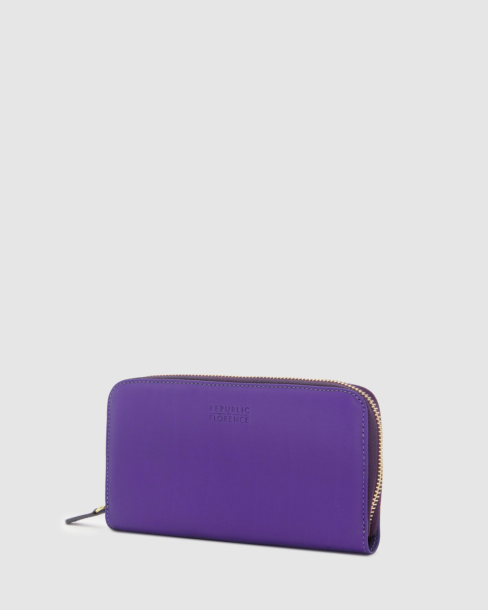 Mimi Purple - Leather Wallet - leathershop.com.au