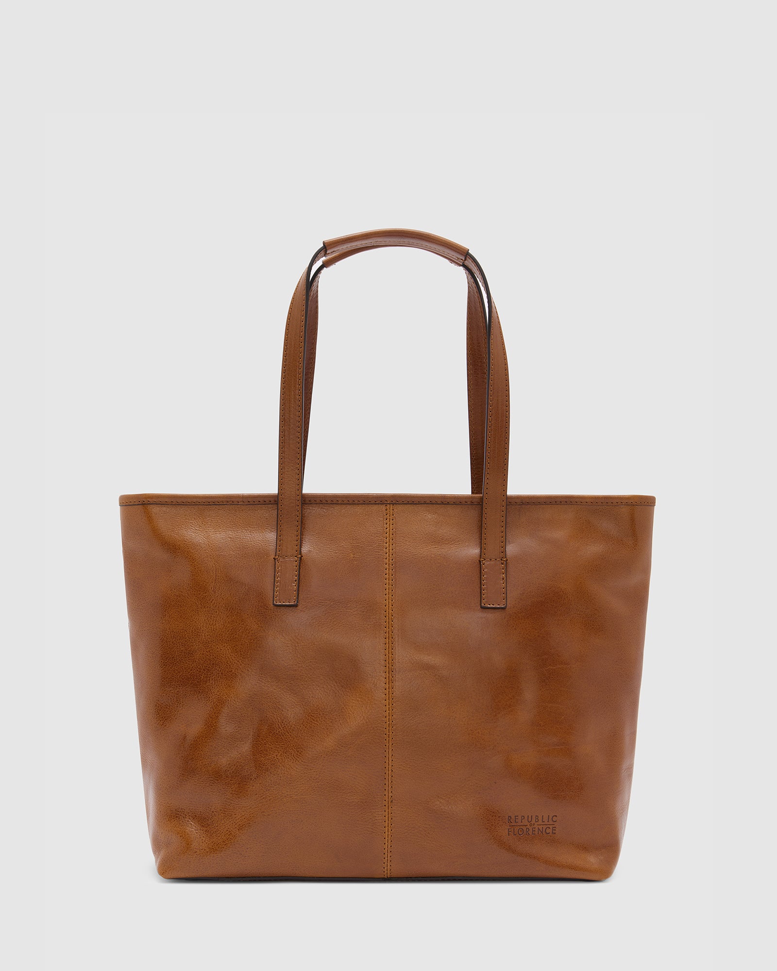 Beatrice Tan - Leathe Tote with laptop sleeve