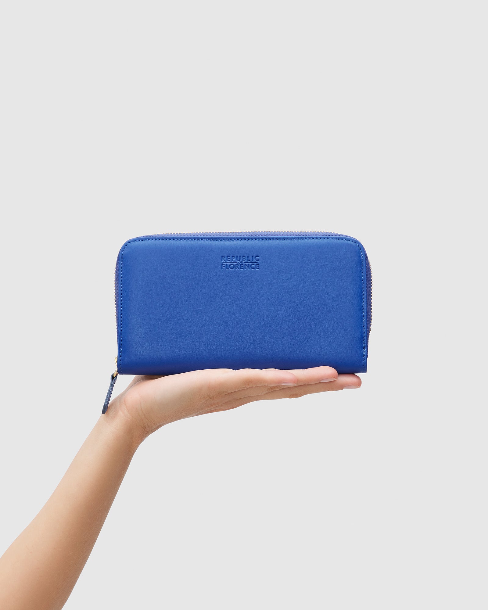 Mimi Blue - Leather Wallet