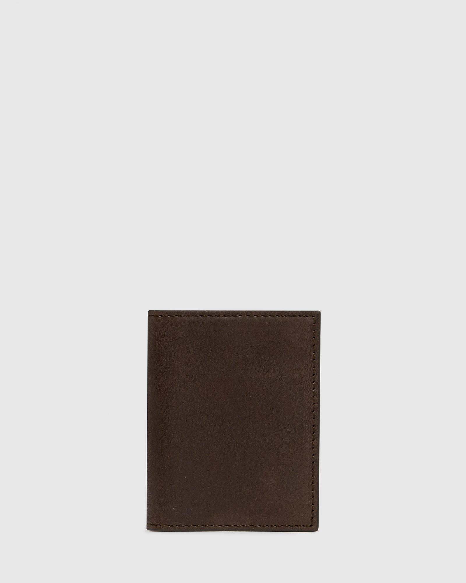 Vertical Card Holder Matt Chocolate