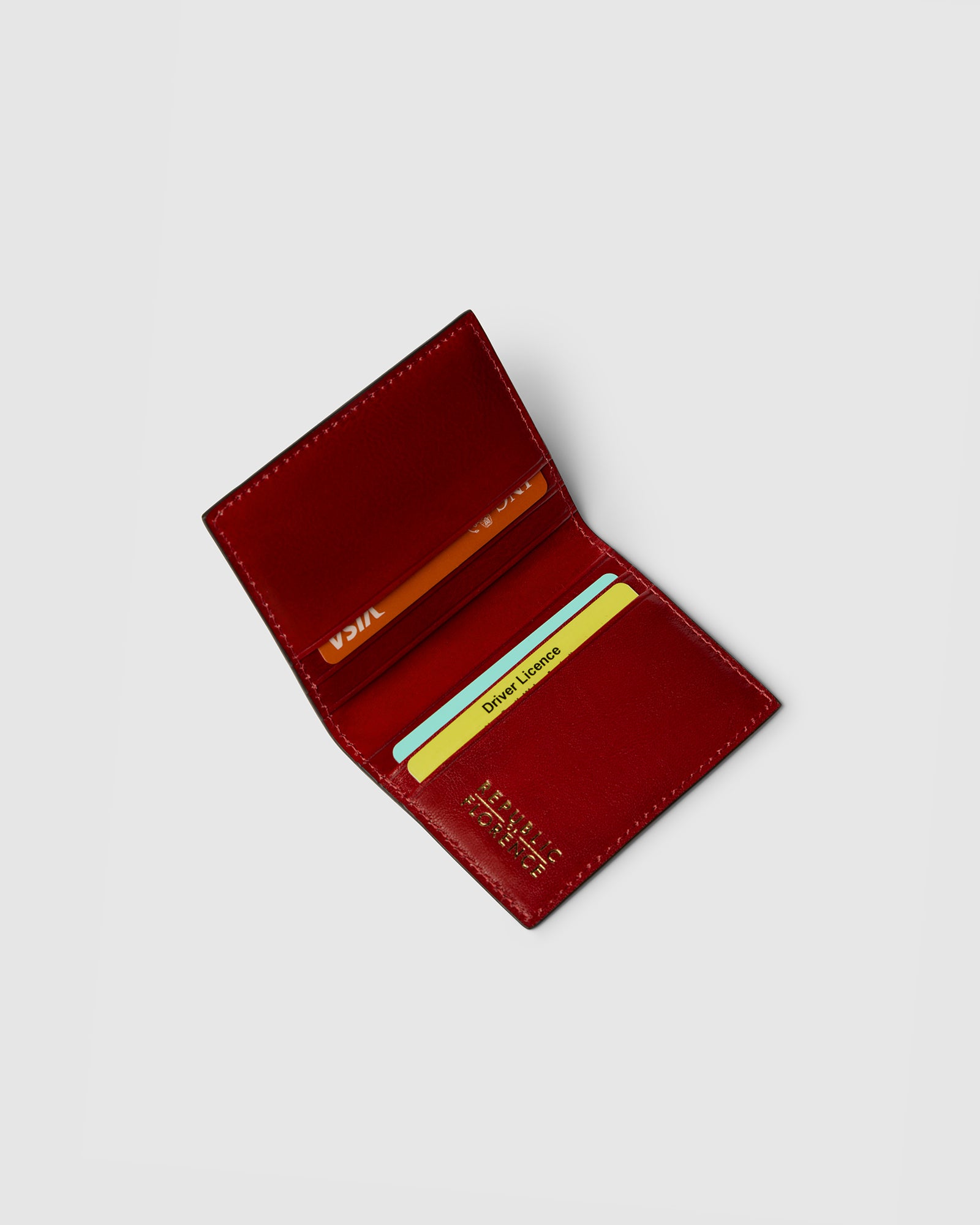 Vertical Card Holder Red
