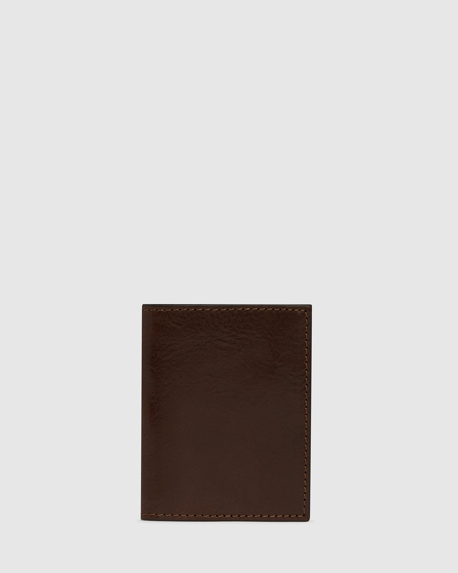 Vertical Card Holder Brown