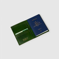 Passport Holder Green