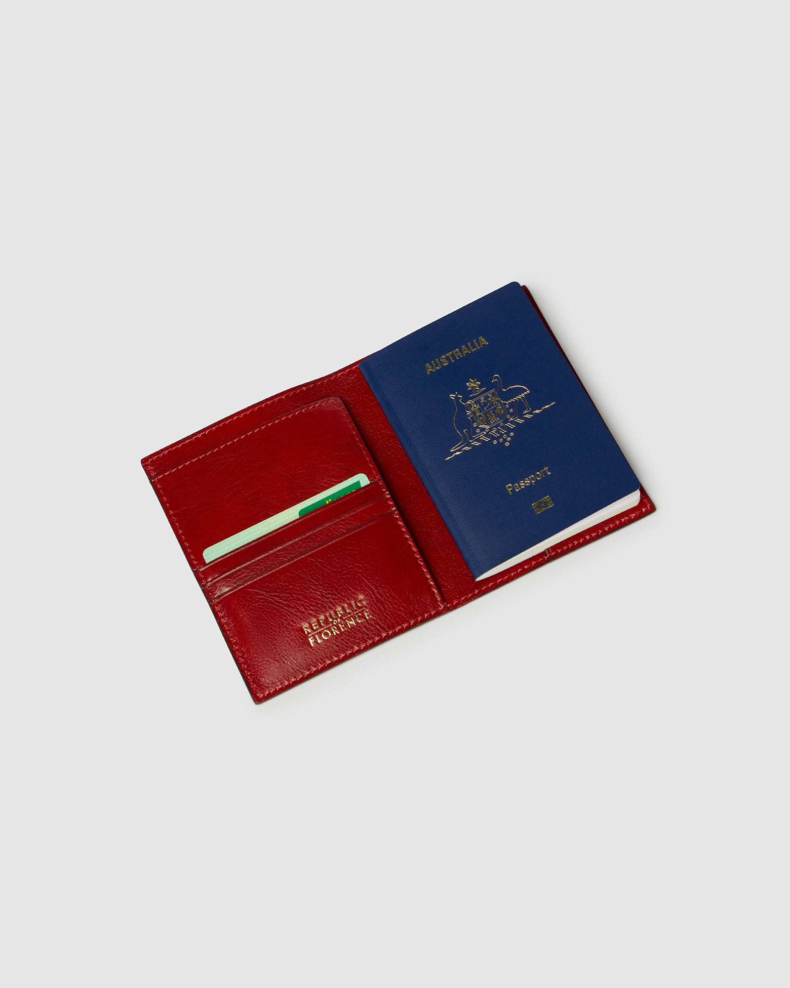 Passport Holder Red