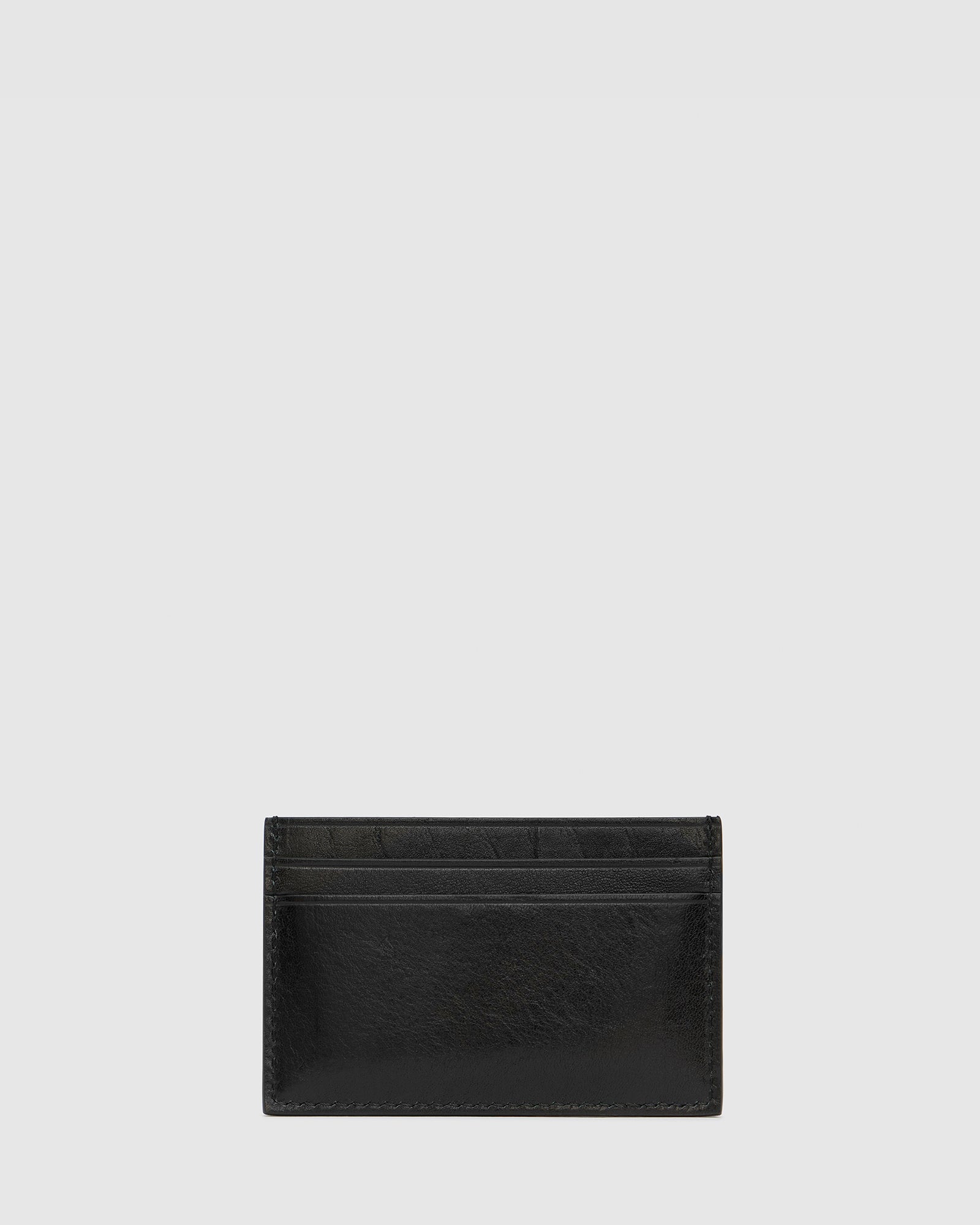 Slim Card Holder Black