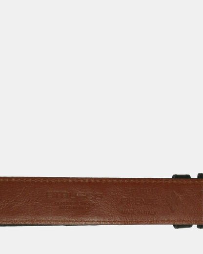Milano Black - Leather Belt