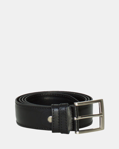 Milano Black - Leather Belt