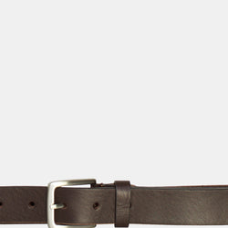 Bari Chocolate Leather Belt
