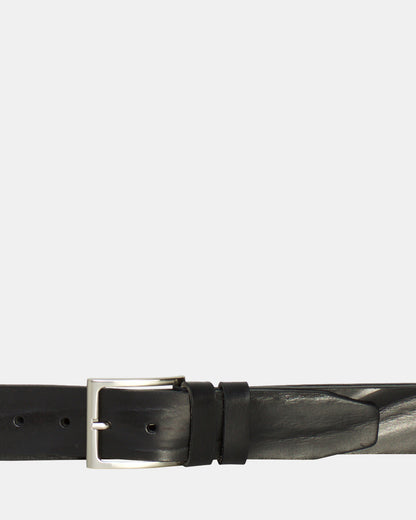 Pisa Black - Leather Belt