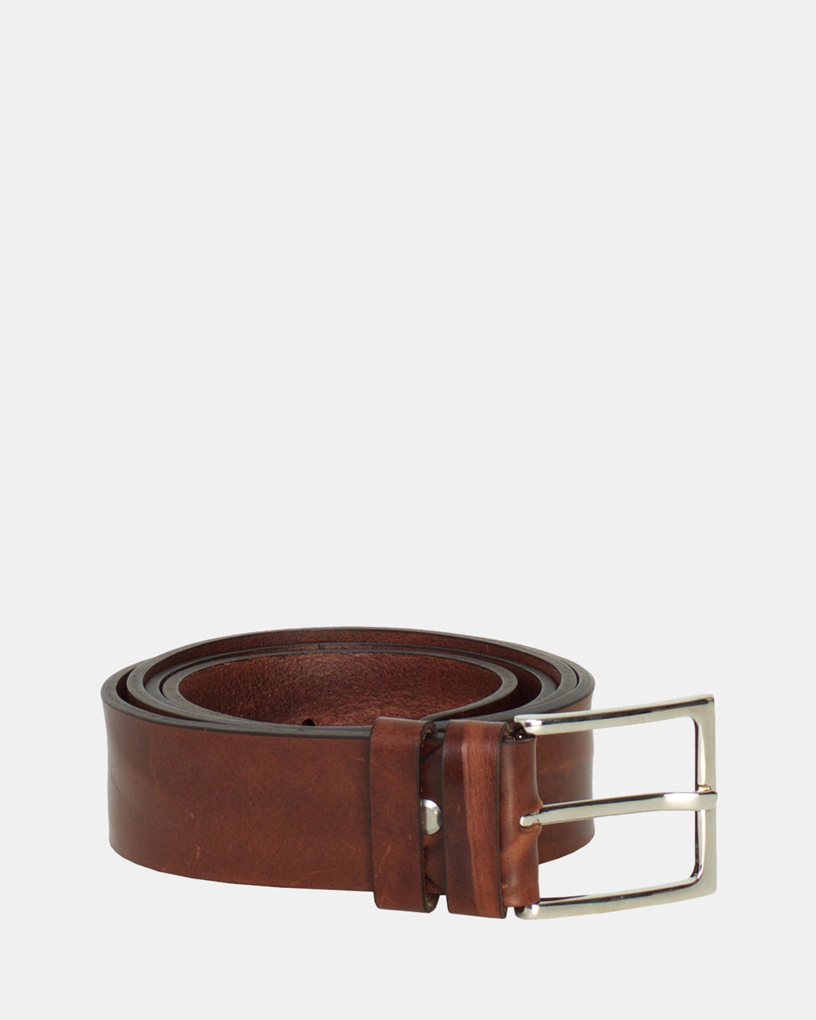 Pisa Chocolate- Leather Belt