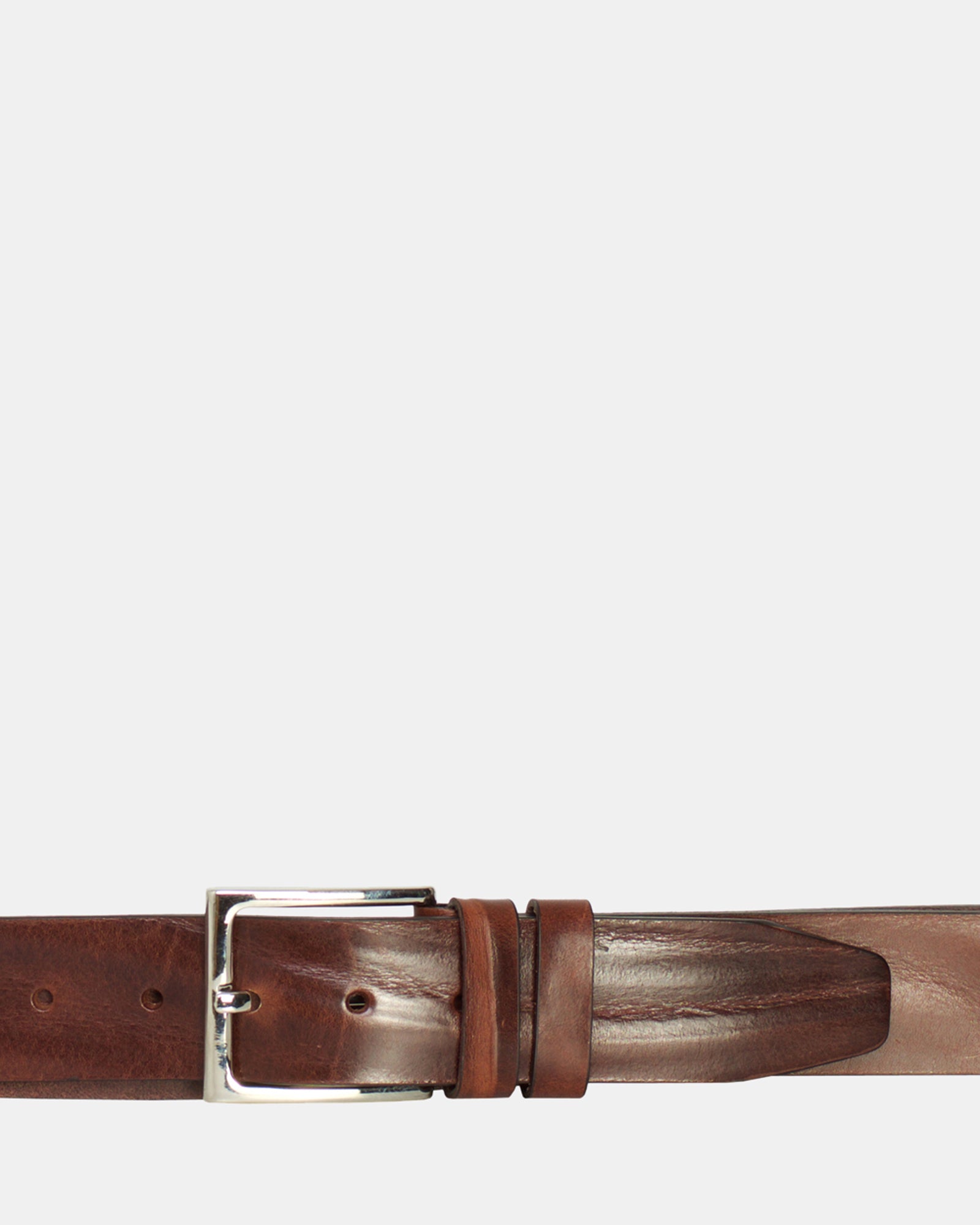 Pisa Chocolate- Leather Belt