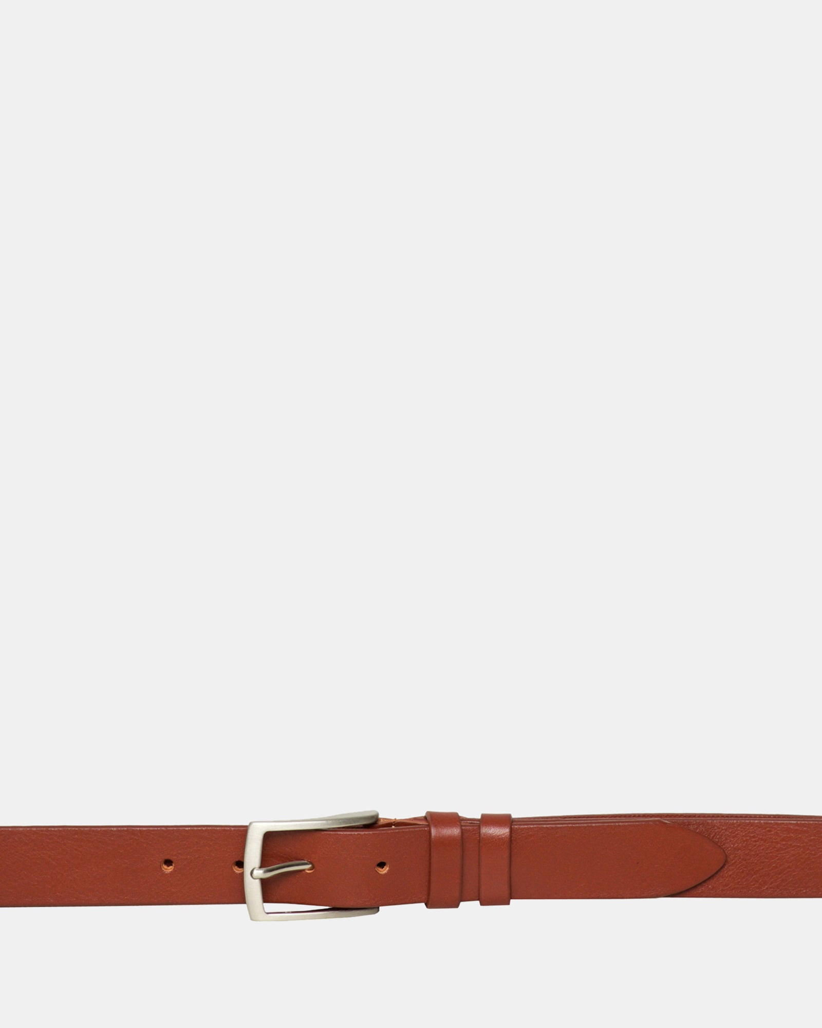 Bari Brown Leather Belt