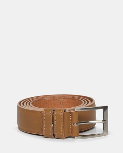 Milano Camel - Leather Belt