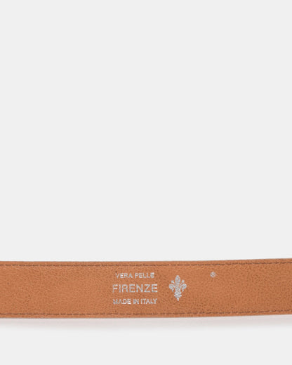 Milano Camel - Leather Belt