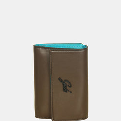 GMONEY24.B ES Walnut - Leather Women Wallet