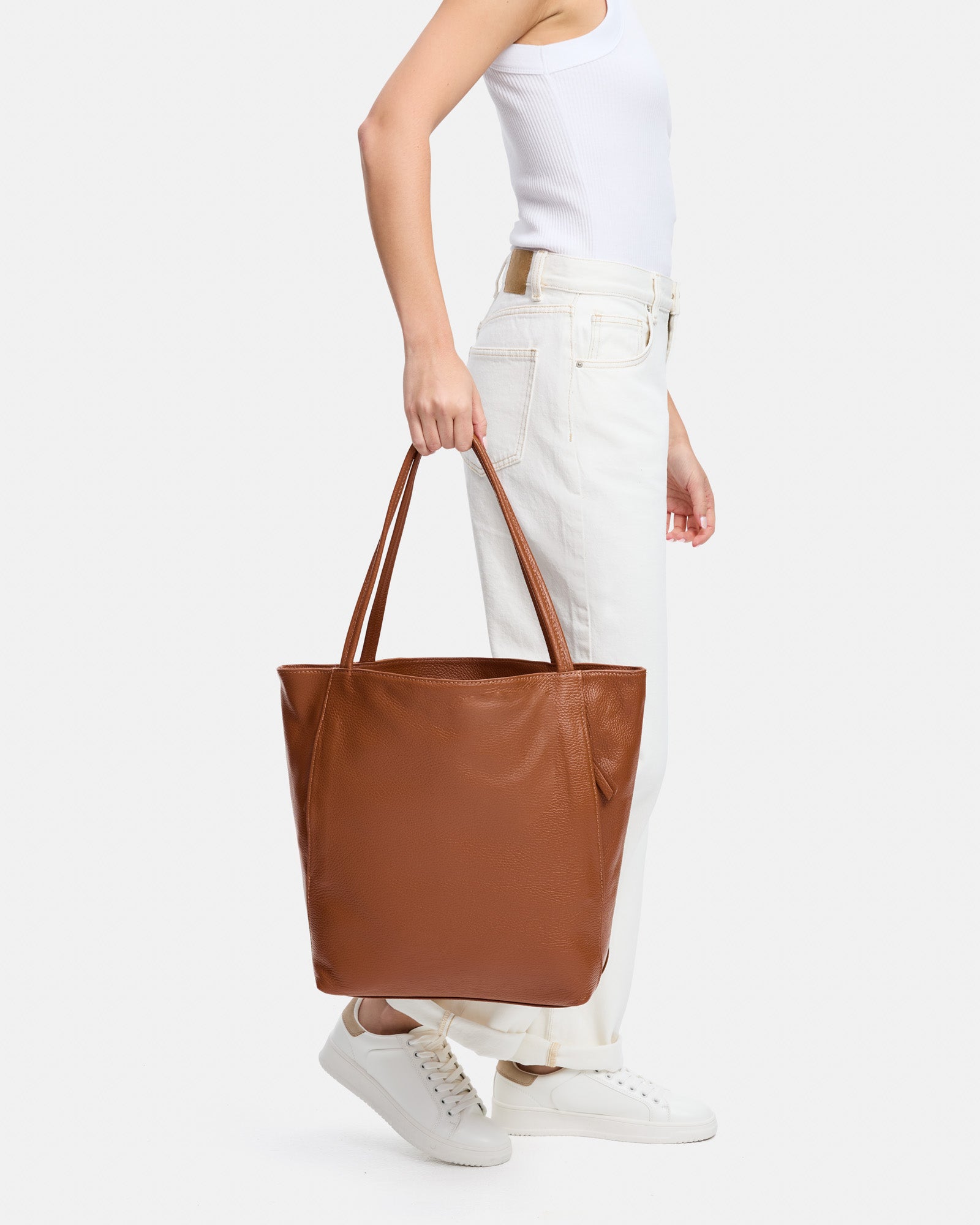 Buy Personalized Full Grain Leather Tote Bag With Crossbody Strap  Handcrafted and Timeless Gift for Her Online in India - Etsy