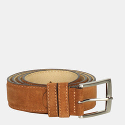 Genova Tan Leather Belt
