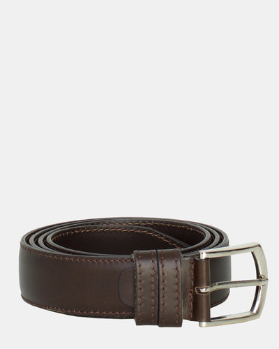 Milano Chocolate - Leather Belt